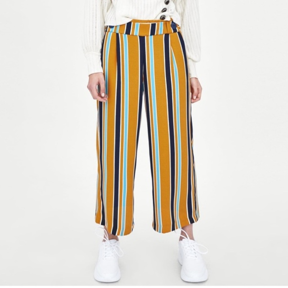 Striped Multicolor Women's Pants